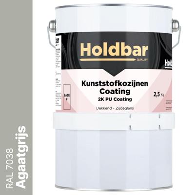 Holdbar Kunststofkozijnen Coating Agaatgrijs (RAL 7038) 2,5 Kg Holdbar Kunststofkozijnen Coating Agaatgrijs (RAL 7038) 2,5 Kg