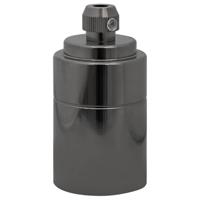 VidaXL Lamphouders 2 st glanzend zwart e27 - thumbnail