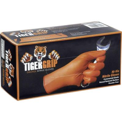 Kunzer TIGER GRIP XL Wegwerphandschoen 90 stuk(s) Nitril Maat (handschoen): XL EN 374-2, EN 374-3, EN 455 Kunzer TIGER GRIP XL Wegwerphandschoen 90 stuk(s) Nitril Maat (handschoen): XL EN 374-2, EN 374-3, EN 455