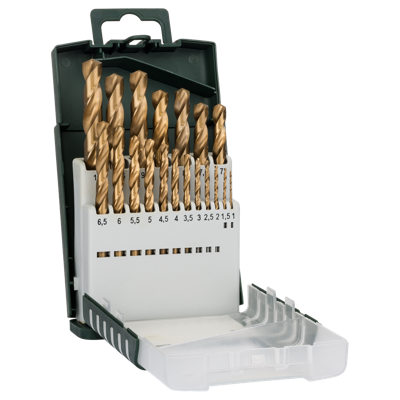Bosch Accessoires Metaalborenset HSS-Tin | 1-10 mm | 19-delig - 2609255134