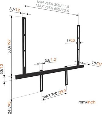 Vogel&apos;s Sound 3550 Soundbar Beugel - thumbnail