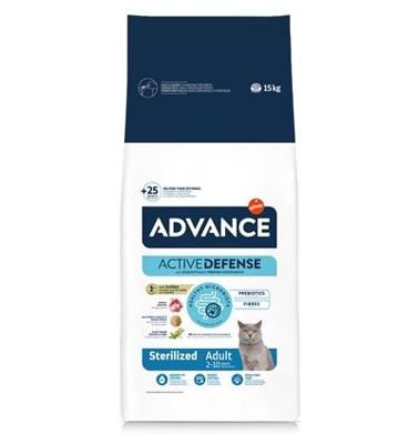 ADVANCE CAT STERILIZED TURKEY / RICE 15 KG