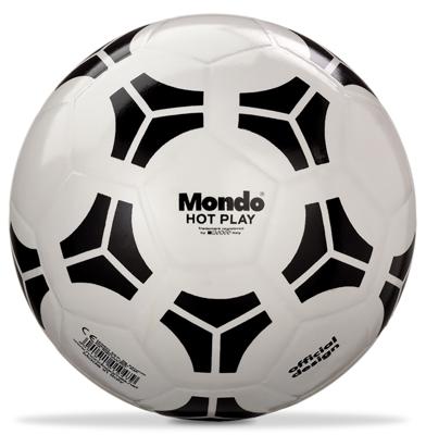 Mondo voetbal wit, 23cm