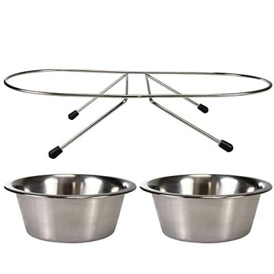 TRIXIE VOER / WATERBAK-SET RVS / METAAL 2X1,8 LTR 4 ST TRIXIE VOER / WATERBAK-SET RVS / METAAL 2X1,8 LTR 4 ST