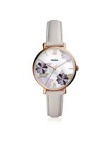 Fossil Dameshorloge Jacqueline ES4672 Rosegoud leer Japans quartz modehorloge - thumbnail