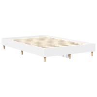 Bedframe zonder matras 120x200 cm spaanplaat wit - thumbnail