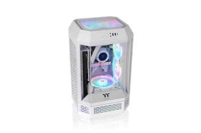 Thermaltake The Tower 250 Snow White Midi-tower Gaming-behuizing Wit