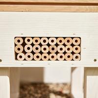 Siena Garden Belina Box S 6451 Plantenbak Dennenhout, Kunststof Natuur - thumbnail