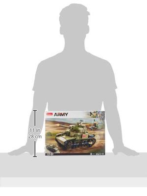 Sluban wwii - italiaanse tank 2in1