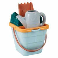 Ecoiffier zandkasteel emmer - 16cm 6dlg. - thumbnail