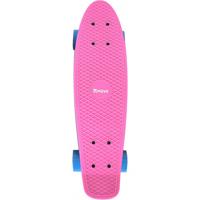 Skateboard old school retro pink - thumbnail