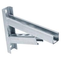 Fischer 504479 Stevige wandrailconsole 400 mm Staal, galvanisch verzinkt, met grote U-schijf 1 stuk(s) - thumbnail