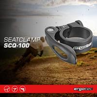 Ergotec Zadelpenklem scq-0100 ø31,8 aluminium met - thumbnail