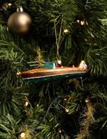 Nordic Light Kerstbal Riva Boot 13 cm - thumbnail