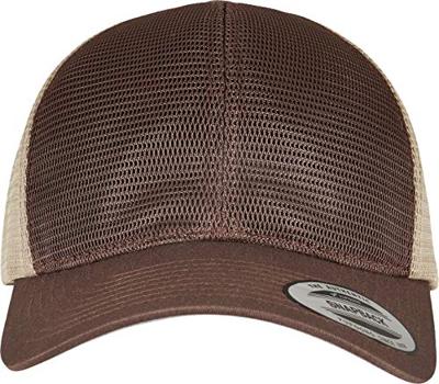 Flexfit FX6360T 360° Omnimesh 2-Tone Cap - Brown/Khaki - One Size