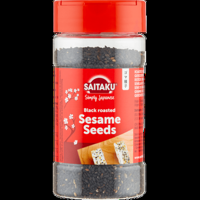 Saitaku Sesame Seeds Black Roasted 95 g bij Jumbo - thumbnail