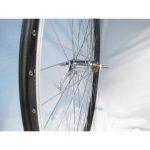 Achterwiel 28-15/8-13/8 622 RN Shim. alu velg Paralex zw.