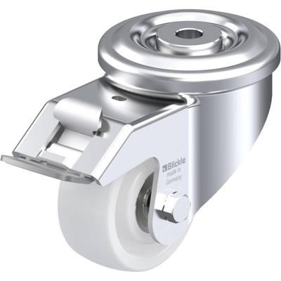Blickle LKR-SPO 75K-FI Zwenkwiel met rem Wieldiameter: 75 mm Draagvermogen (max.): 300 kg 1 stuk(s)