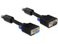 DeLOCK 15m VGA Cable 15m VGA (D-Sub) VGA (D-Sub) Zwart VGA kabel - thumbnail