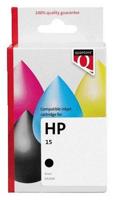 Inktcartridge quantore hp 15 c6615de zwart | 20 stuks - thumbnail