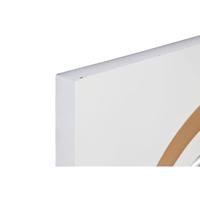 Wandspiegel Home ESPRIT Wit Gouden 90 x 4 x 90 cm - thumbnail