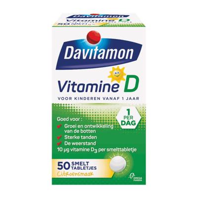Davitamon Vitamine D Kind Smelttabletten Davitamon Vitamine D Kind Smelttabletten