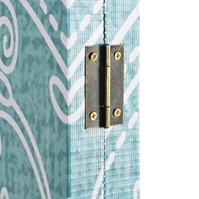 Kamerscherm inklapbaar vlinder 228x170 cm blauw Kamerscherm inklapbaar vlinder 228x170 cm blauw