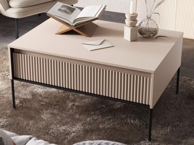 Rechthoekige salontafel TRAINING 1 deur zand Rechthoekige salontafel TRAINING 1 deur zand