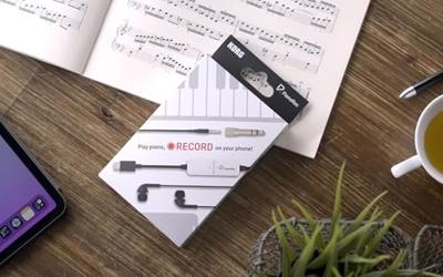 Korg PianoRec eenvoudig opnamesysteem voor smartphones