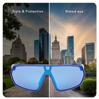 Sportzonnebril Adidas SP0089 0091Q - thumbnail