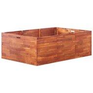 VidaXL Plantenbak verhoogd 150x100x50 cm acaciahout
