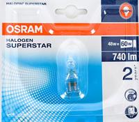 OSRAM HOMELIGHTING Eco-halogeenlamp Energielabel: G (A - G) G9 43 mm 230 V 50 W Warmwit Stiftfitting Dimbaar 1 stuk(s) - thumbnail