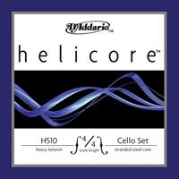 D&apos;Addario H510 4/4H Helicore Cello String Set 4/4 Scale,Heavy Tension Cello snaren set - thumbnail
