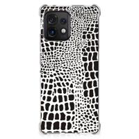 Motorola Edge 40 Pro Case Anti-shock Slangenprint - thumbnail