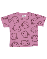 T-shirt - Paars - thumbnail