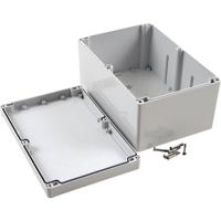 Hammond Electronics 1555VB2GY Universele behuizing 240 x 160 x 120 Polycarbonaat Grijs 1 stuk(s) - thumbnail