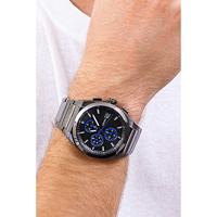 Fossil JFS00574998 Oorknoppen Compass zilver goud-en zilverkleurig-wit - thumbnail