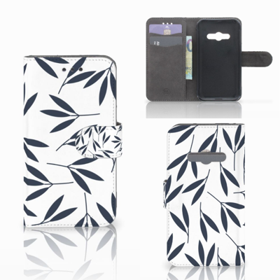 Samsung Galaxy Xcover 3 | Xcover 3 VE Hoesje Leaves Blue