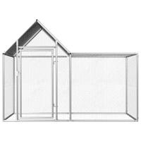 Kippenren 2x1x1,5 m gegalvaniseerd staal - thumbnail
