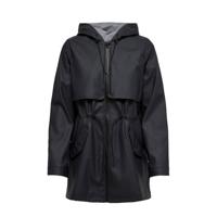 ONLY regenjas ONLRACE donkerblauw - thumbnail