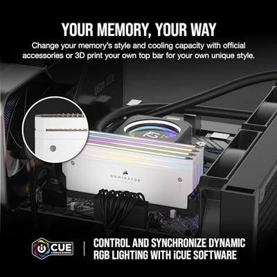 Corsair CMP96GX5M2B6600C32W Werkgeheugenmodule voor PC DDR5 96 GB 2 x 48 GB 6600 MHz 288-pins DIMM CL32 CMP96GX5M2B6600C32W