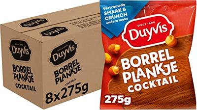 Duyvis borrelnootjes cocktail (8x 275gr)