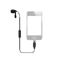 Comica CVM-V01SP (UC) speldmicrofoon voor smartphones met USB-C-aansluiting - thumbnail