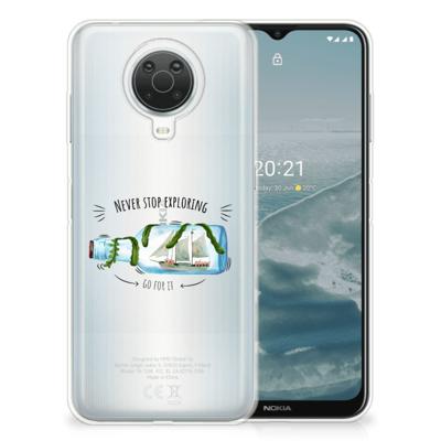 Nokia G20 | G10 Telefoonhoesje met Naam Boho Bottle Nokia G20 | G10 Telefoonhoesje met Naam Boho Bottle