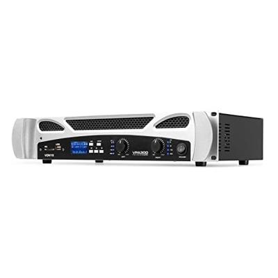 Vonyx VPA300 PA versterker 2x 150W met USB, BT & MP3-speler - thumbnail