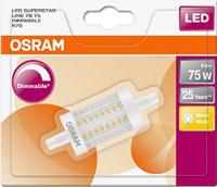 OSRAM LED-lamp 118 mm R7S 15 W equivalent van 125 W warmwit dimbaar - thumbnail