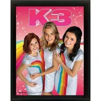 K3 Poster framed - Regenboog 23x28 cm - thumbnail