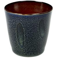 SERAX - Terres de Reves - Beker 0,18l Dark Blue/Rust - thumbnail
