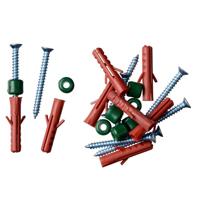 Nature bevestigingsset klimrek 8 stuks - thumbnail