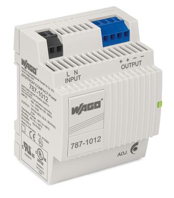 WAGO 787-1012 DIN-rail netvoeding 24 V/DC 2.5 A 60 W Aantal uitgangen:2 x Inhoud 1 stuk(s)